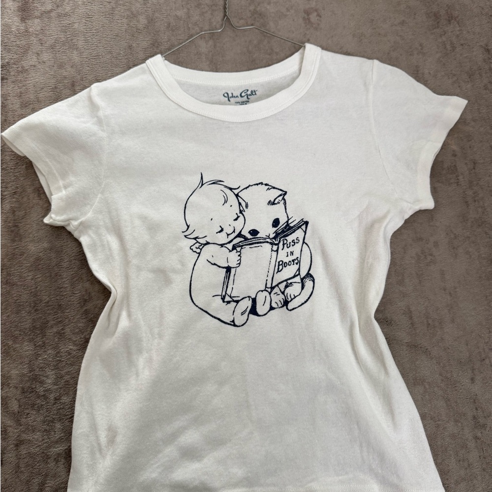 Brandy Melville White Tee